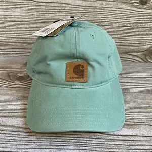 Carhartt Odessa Unisex Adjustable Strap Back Hat/ Cap  Teal Blue  NEW NWT